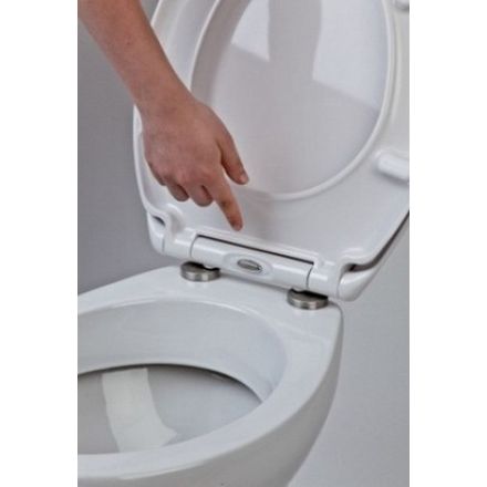 WC TETŐ SITZ duroplast Easy-Quick légrúgós rm. fémzsanér fehér