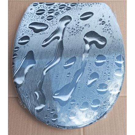 WC TETŐ SITZ duroplast Easy-Quick légrúgós rm. fémzsanér szines