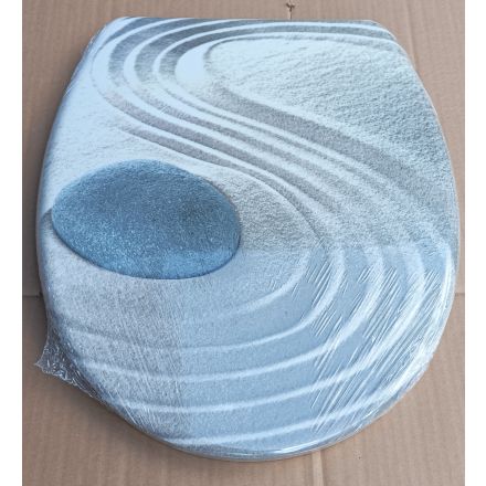 WC TETŐ SITZ duroplast Easy-Quick légrúgós rm. fémzsanér szines